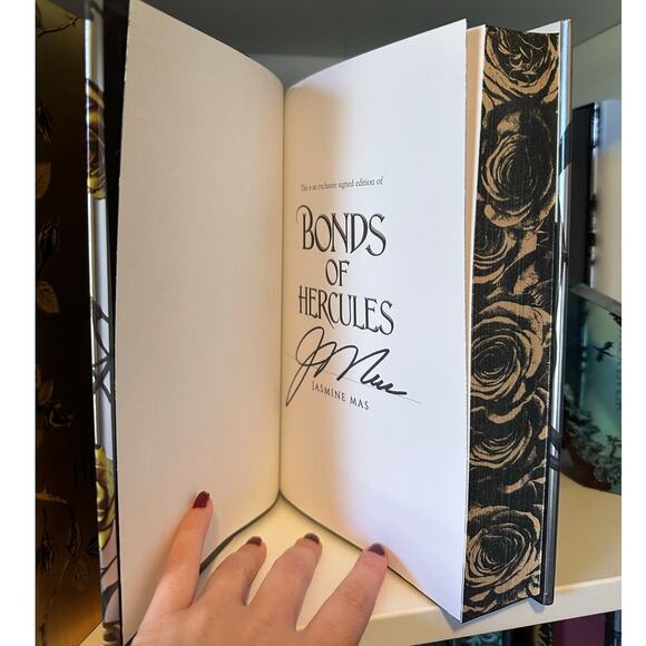 Barnes & Noble Signed SE Blood Of Hercules Bonds Of Hercules Jasmine Mas - Picture 7 of 10